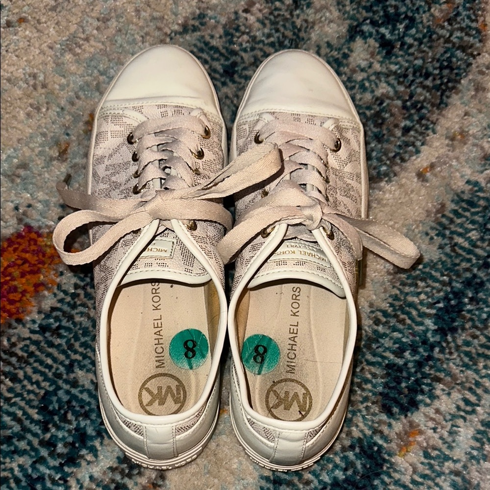 Michael Kors Women's White Sneakers